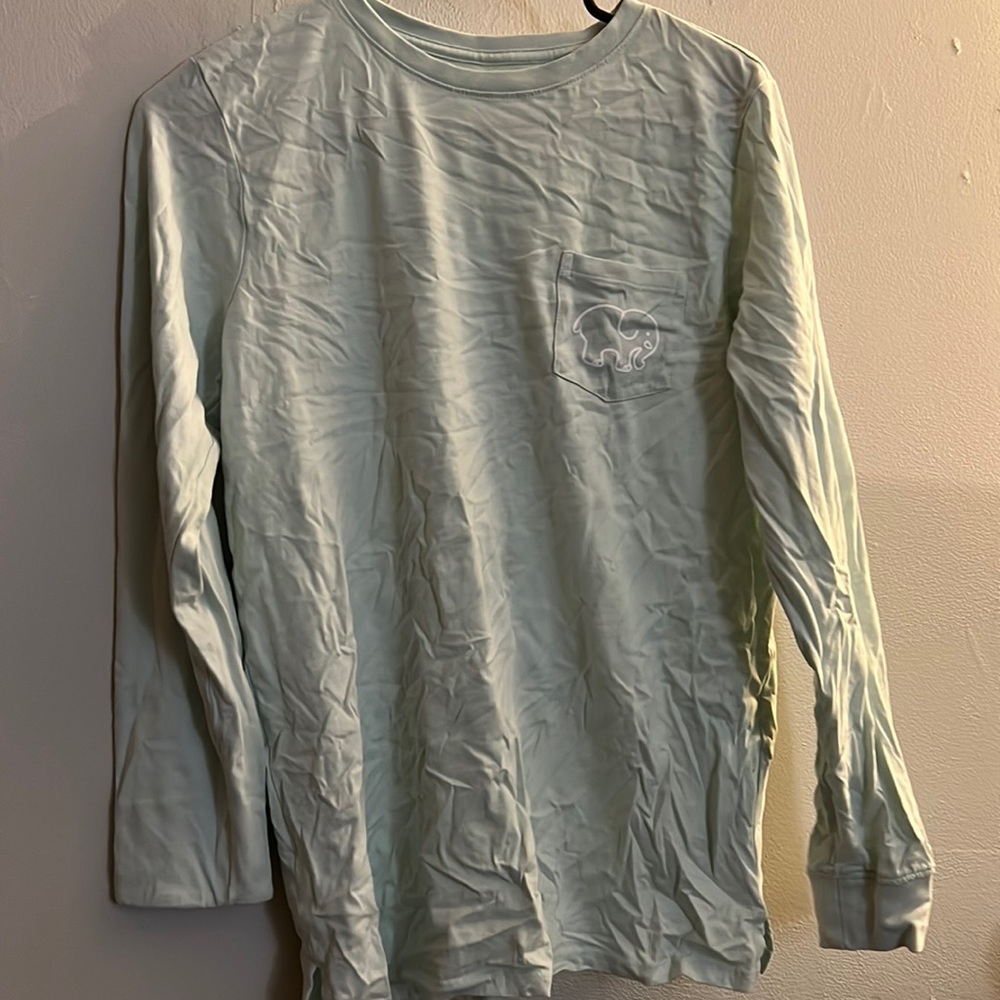 Long sleeve ivory Ella shirt